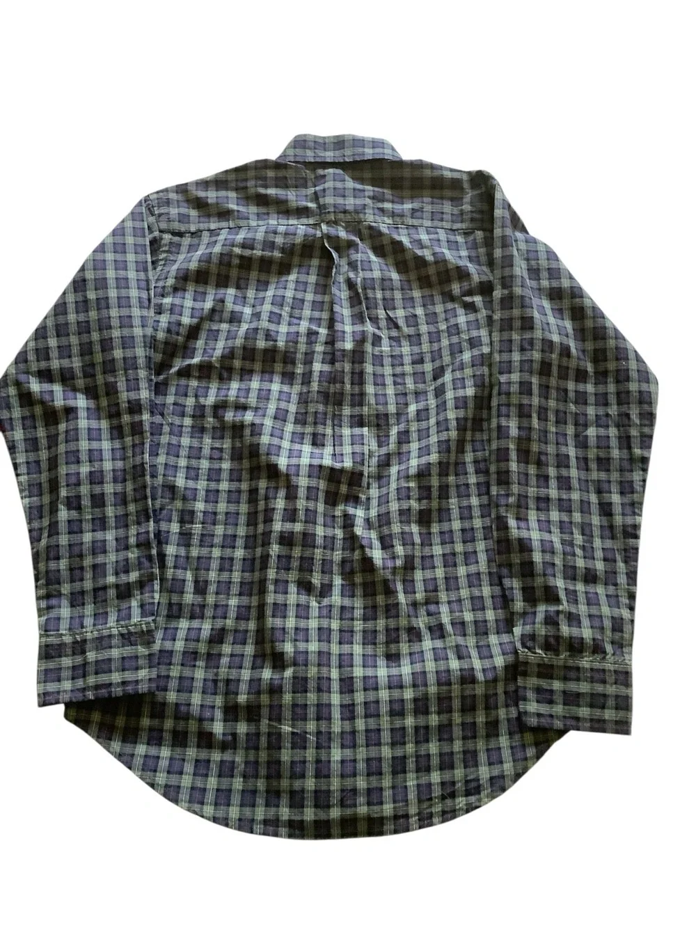 Youth Medium Plaid Polo Ralph Lauren Button Down Shirt NWT